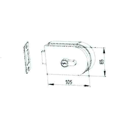 KMS21110 Glass Door Lock(BS205)