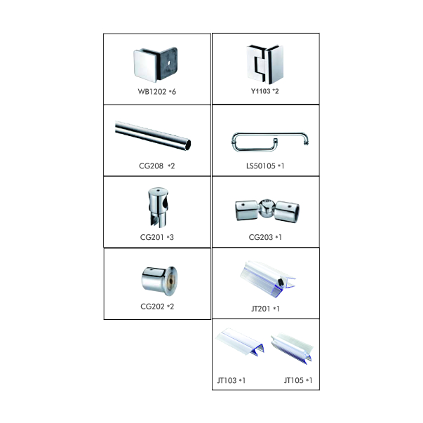 WPK220C3- Shower Cubicle System