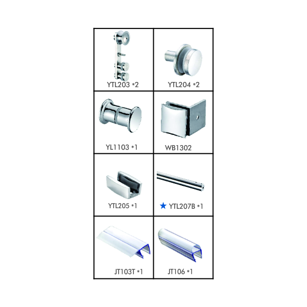 WTL110B2- Shower Cubicle System